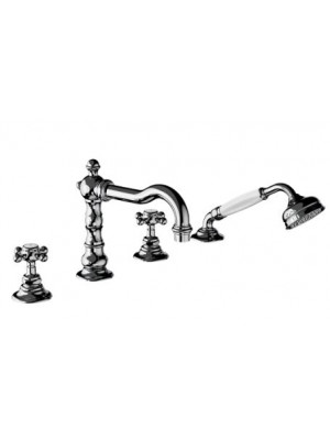 Mélangeur Bain / Douche 4 Trous sur Gorge  - JULIA VICTORIA - HORUS