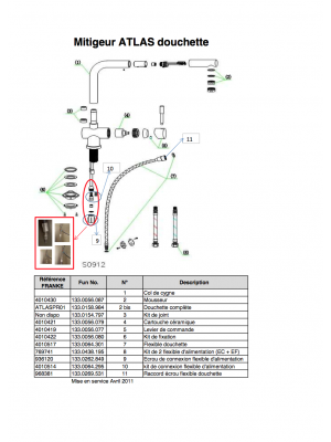 Cartouche Ceramique - FRANKE