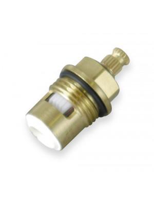 Paire de Têtes céramiques Chaud / Froid pour mélangeur  SELTZ de ONDYNA