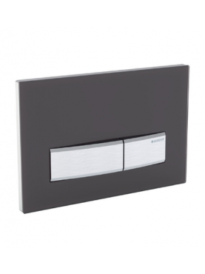 Plaque de déclenchement WC Noir Ral 9005