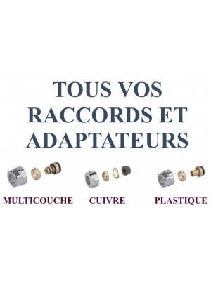 Raccords / Adaptateurs pour Radiateurs et Sèche-Serviettes