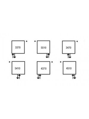 Raccordement Entraxe 50 mm ACOVA