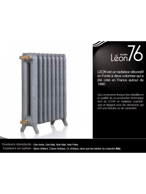 Radiateur fonte LEON - CINIER