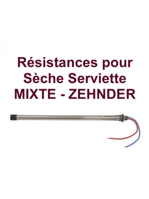 Résistance sèche serviette mixte ZEHNDER