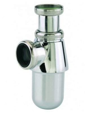 SIPHON LAITON LAVABO Retro - Chrome - VALENTIN 