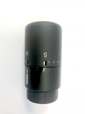 Tête thermostatique Noir mat