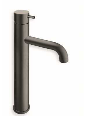 TRIVERDE MITIGEUR LAVABO HAUT NOIR MAT