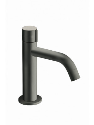 ROBINET LAVE MAINS NOIR MAT TRIVERDE BEC BAS MONOFLUIDE 