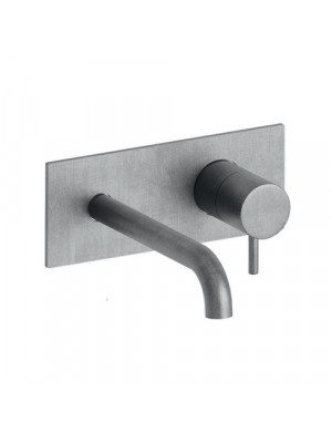 MITIGEUR LAVABO MÉTAL BROSSÉ 180 mm TRIVERDE 