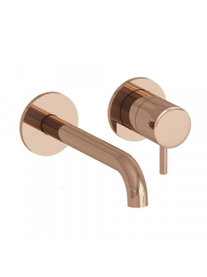 MITIGEUR MURAL Or Rosé PVD 180 mm TRIVERDE