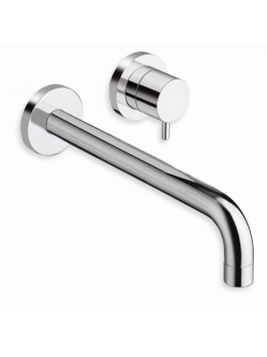 TRIVERDE MITIGEUR LAVABO MURAL 225 mm CHROME