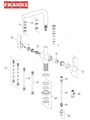 Piéces détachées Clear Water L - FRANKE