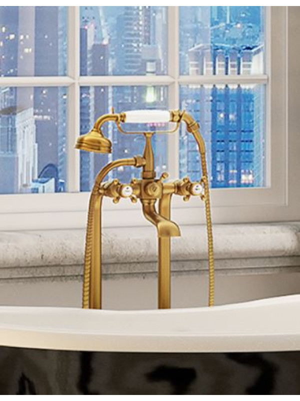 Mélangeur Bain / Douche sur Colonne  - ELOISE - HORUS - 02.498_horis_eloise_5