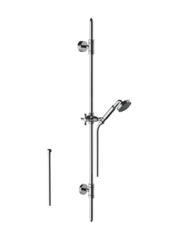 Garniture de douche avec douchette sur rail - ZEPHYR - HORUS - 16.542_garniture_de_douche_douchette_sur_rail_zephyr_horus