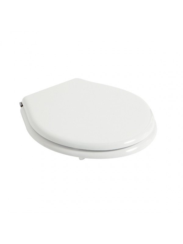 Abattant pour cuvette - JULIA-VICTORIA - HORUS - abattant_composite_blanc_collection_julia_75-716_1