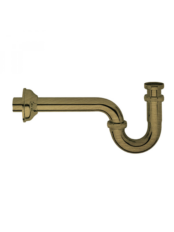 SIPHON LAVABO LAITON VIEUX BRONZE RETRO  - ac20192