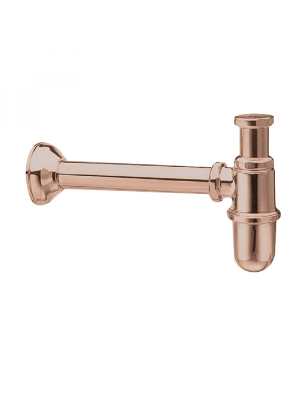 SIPHON LAVABO LAITON RETRO OR ROSÉ  - ac36646p