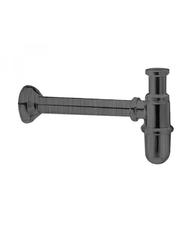 SIPHON LAVABO LAITON RETRO METAL BROSSÉ - ac36677