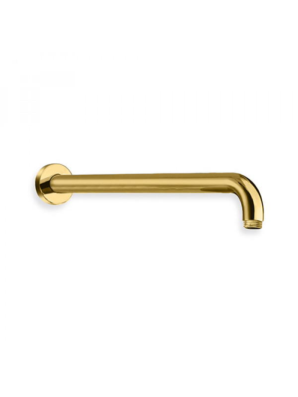 BRAS DE DOUCHE RENFORCE LUXE MURAL 35 CM AC545 - ac54552_bras_de_douche_dore_