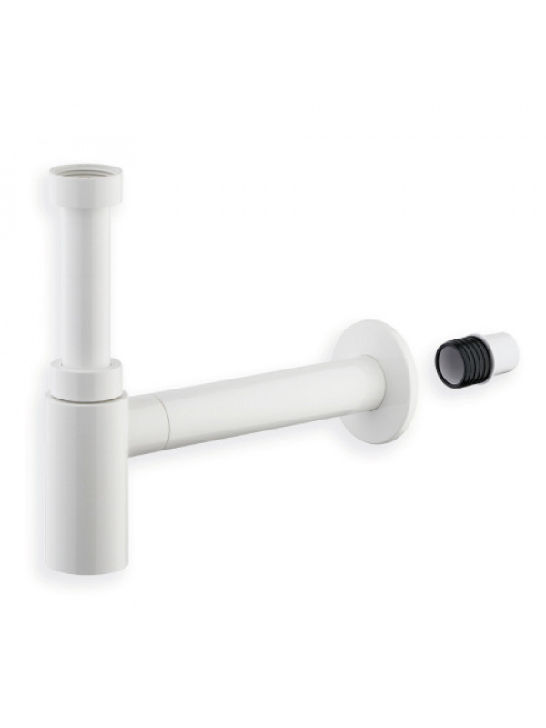 SIPHON LAVABO ABS  BLANC MAT - ac79006