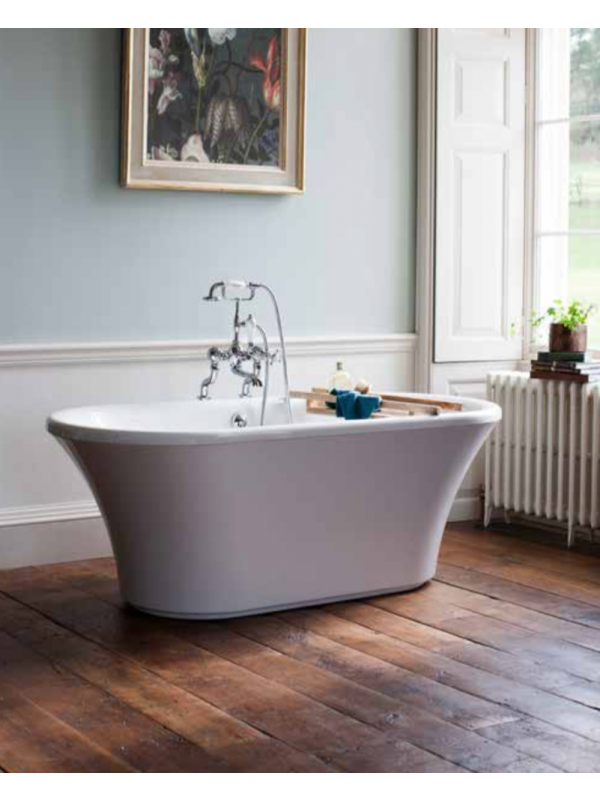 Baignoire Ilot BRINDLEY avec tablier 1700 MM - BURLINGTON - ambiance_baignoire_brindley_avec_jupe_1800_mm_burlington