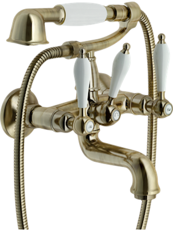 ANTICA Bain / Douche Vieux Bronze - at31001_1br_antica_bain-douche_nobili