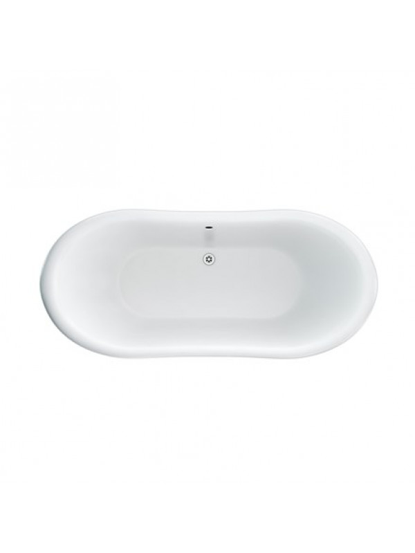 Baignoire Ilot ADMIRAL A DOUBLE EXTREMITE  1650/1800 mm - baignoire_acrylique_admiral_1640mm_burlington