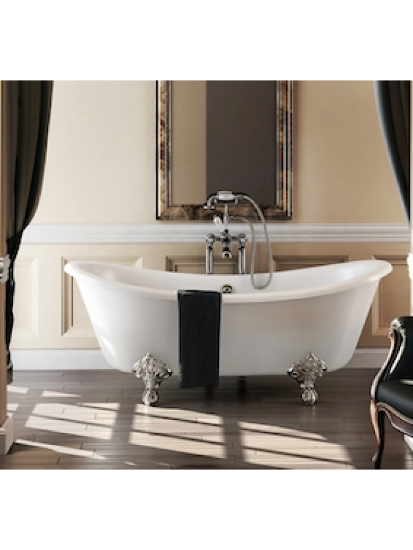 Baignoire Ilot BATEAU BURLINGTON 164 cm - baignoire_burlington_bateau_style_retro