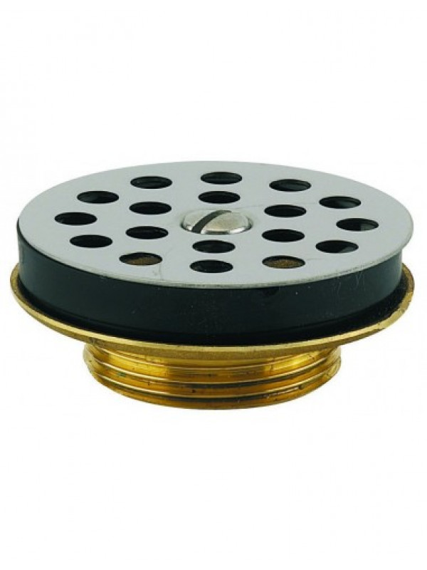 BONDE LAVABO grille - Inox - VALENTIN  - bonde-a-grille-pour-lavabo-ecoulement-libre-d-63-mm-serrage-0-55-mm