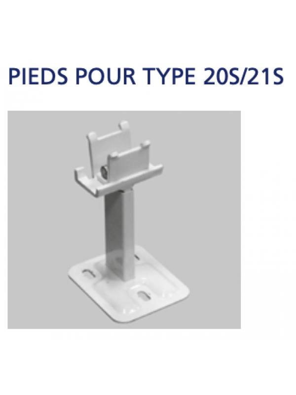 Pieds pour radiateur Brugman Vertical et horizontal - BRUGMAN - brugman_pied_pour_radiateur_type21s_22s