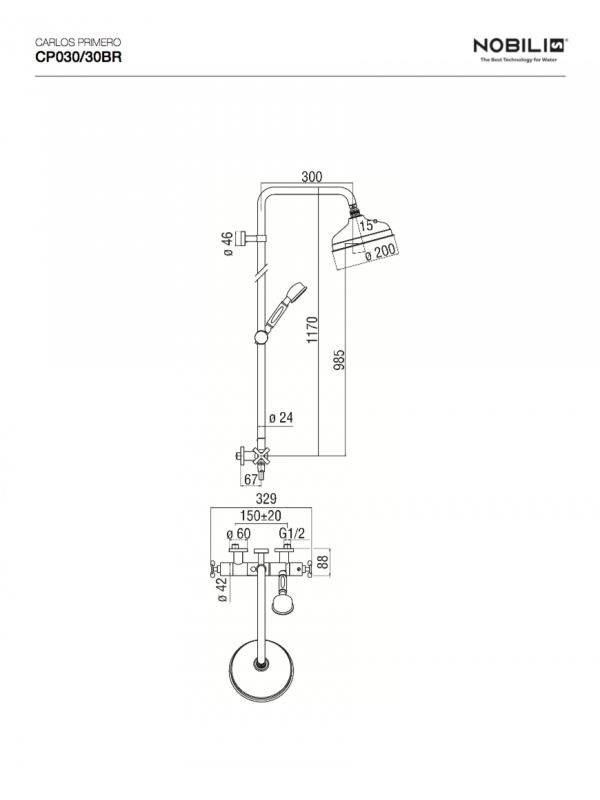 CARLOS PRIMERO Colonne de douche thermostatique Chrome - capture_d_cran_2018-04-11_09.13.27