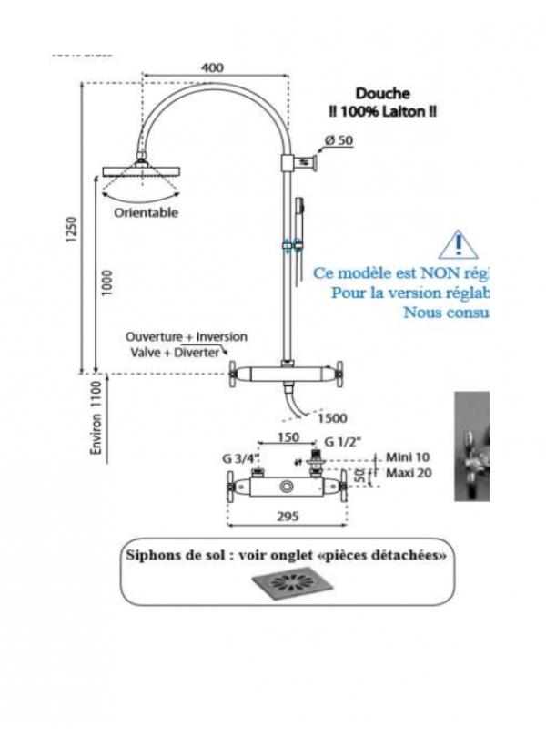 QUARTZ - Colonne de douche thermostatique - MARGOT - capture_d_cran_2019-06-21_09.36.41