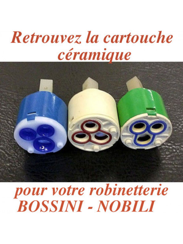 Cartouche Céramique Mitigeur NOBILIS - cartouche-ceramique_nobili_bossini_1