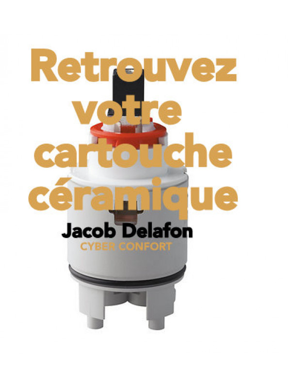 Cartouche ceramique pour Mitigeur JACOB DELAFON - cartouche_ceramique_mitigeur_jacob_delafon_r29305958_cyber_confort-1