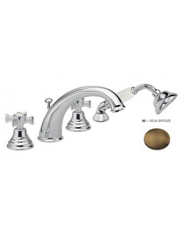 CHAMBORD BAIN-DOUCHE VIEUX BRONZE CH10492 - ch10492_1
