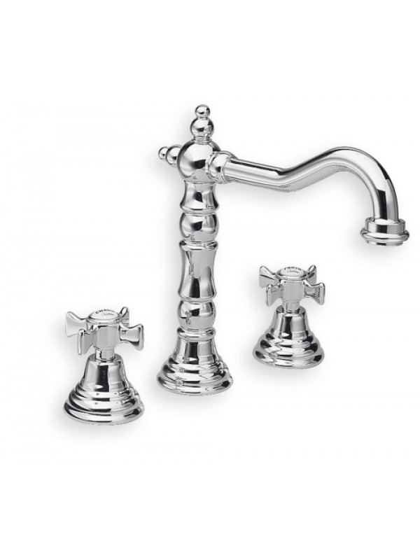 MELANGEUR 3 TROUS  CHAMBORD CHROMÉ CH11251 - ch11251-chrome_-_me_langeur_lavabo_chambord_3_trous_ondyna_1