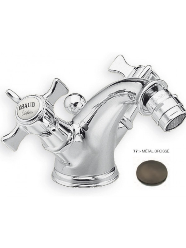 CHAMBORD MELANGEUR BIDET MÉTAL BROSSÉ CH11677 - ch11677