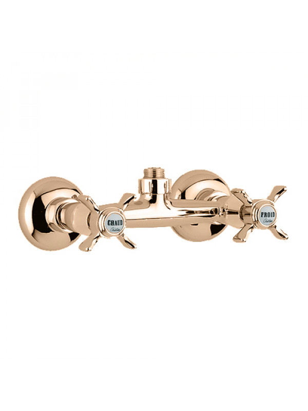 ROBINET MELANGEUR DOUCHE MURAL CHAMBORD ONDYNA CH122 - ch12246_me_langeur_douche_or_rose__pvd_chambord_ondyna