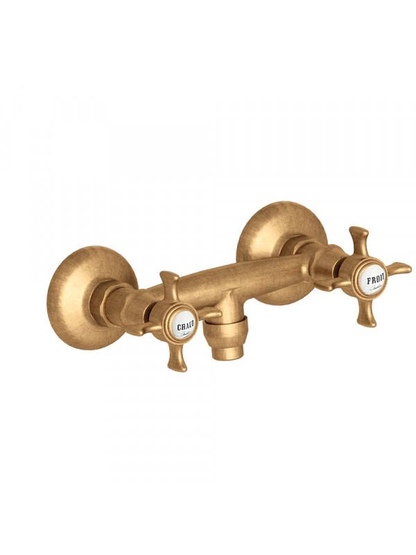 ROBINET MELANGEUR DOUCHE MURAL CHAMBORD ONDYNA CH122 - ch12292_me_langeur_chambord_ondyna_vieux_bronze