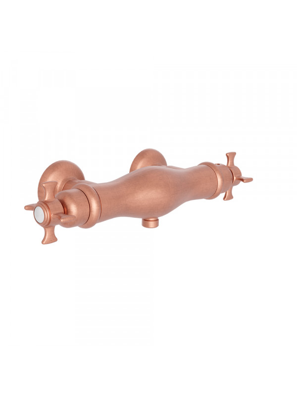  MITIGEUR THERMOSTATIQUE DOUCHE CHAMBORD MURAL ONDYNA - ch48134p_thermostatique_douche_chambord_or_rose__brosse__pvd