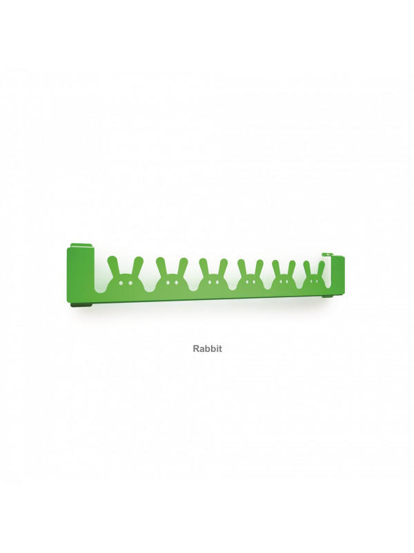 Cintre HAPPY pour seche-serviettes VIVO et VIVO ONE - TERMA - cintre_pour_seche_serviettes_vivo_happy_rabbit_ral6018_terma_3