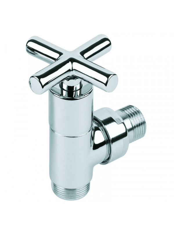 Coude de réglage à croisillon simple réglage 90° MM  1/2" 3/4" - coude_de_reglage_a_croisillon_poletti_cyber_confort