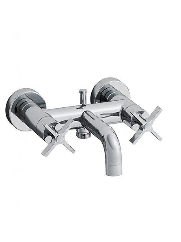 MÉLANGEUR BAIN / DOUCHE CHROMÉ CROSS ROAD - cr18751_me_langeur_douche_cross_road_ondyna_chrome__1