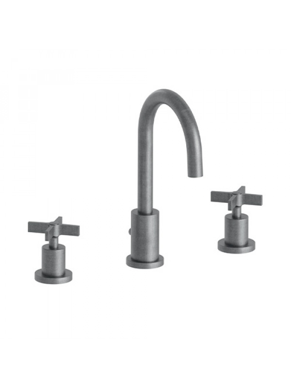 MELANGEUR LAVABO CROSS ROAD 3 TROUS - cr20577_me_langeur_chrome_3_trous_ondyna_me_tal_brosse__cross_road