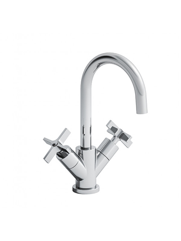 MELANGEUR LAVABO CROSS ROAD 3 TROUS - cr22651_chrome__cross_road_me_langeur_lavabo_ondyna
