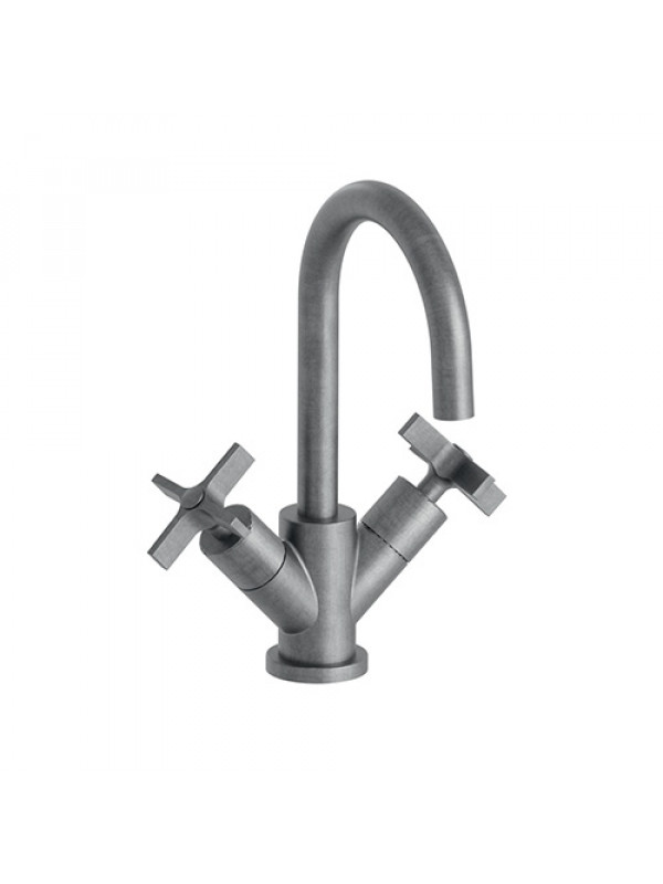 MELANGEUR LAVABO CROSS ROAD 3 TROUS - cr22677_metal_brosse___cross_road_me_langeur_lavabo_ondyna