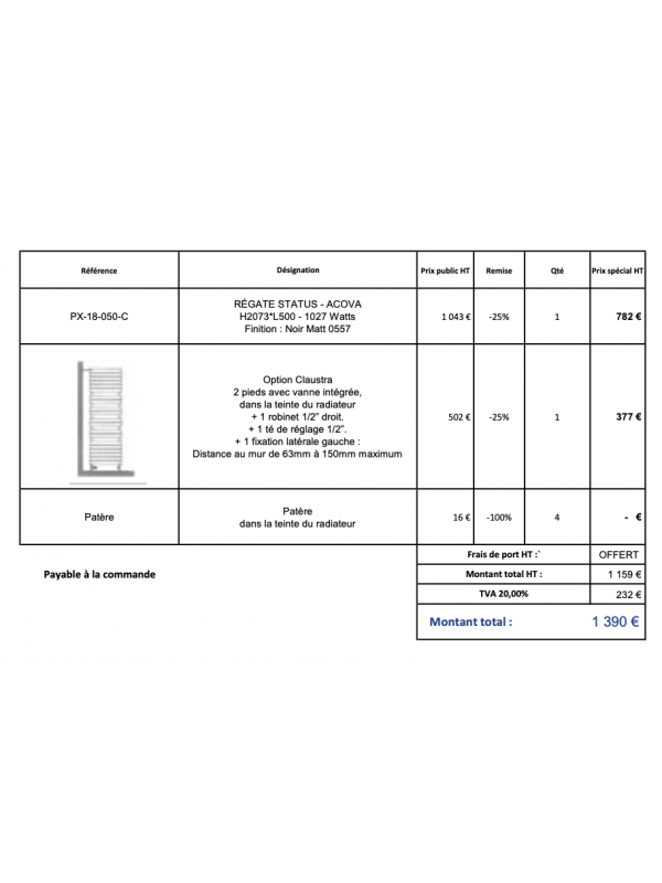 DEVIS N° 2603/CCA/MORET - devis_265