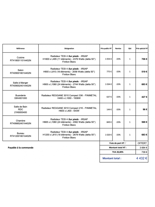 DEVIS N° 2603/CCB/Van De Woestyn - devis_270