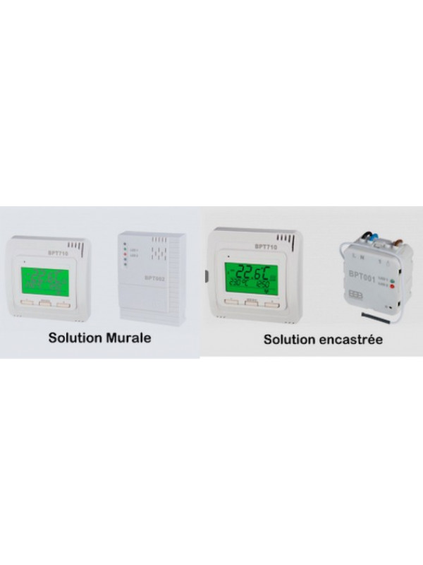 Sèche-Serviettes Electrique PLATT INOX - ensemble_thermostat_mural_encastr__1_14