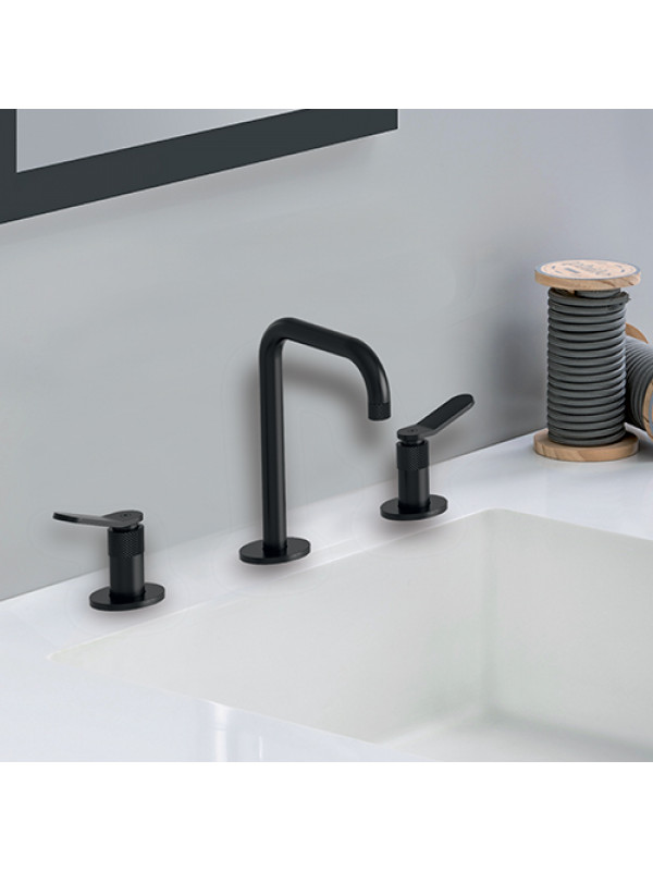 MELANGEUR 3 TROUS NOIR MAT EAST SIDE - es20513_amb_east_side_melangeur_lavabo_ondyna_1